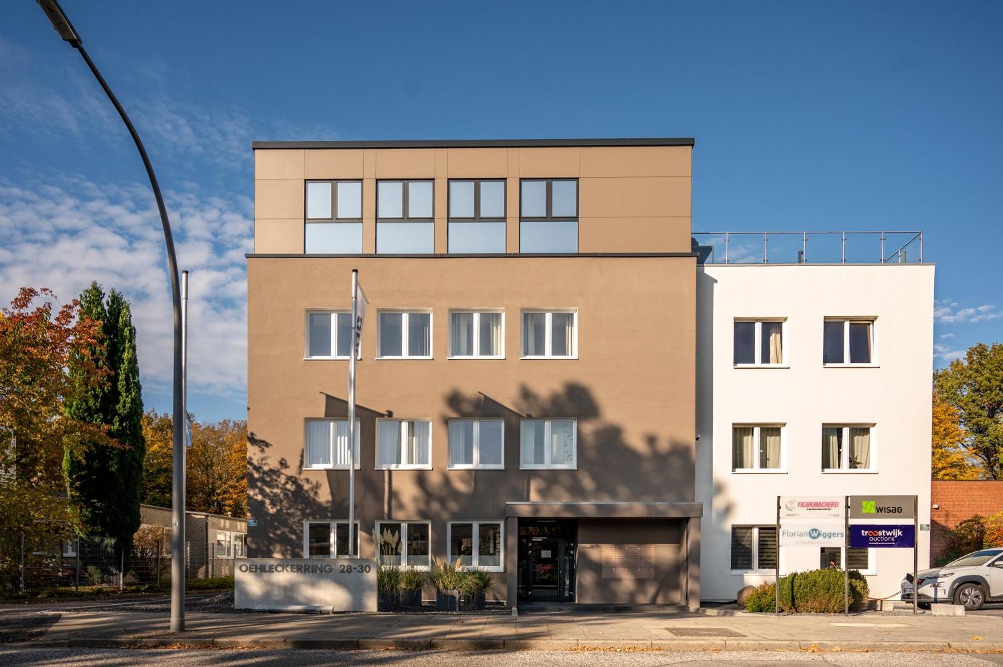 Airport Apartment Fuer 4 - Smart Tv - Kueche - Echarger Hamburg Exterior photo